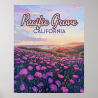 Pacific Grove Kalifornien Monterey Magic Purple