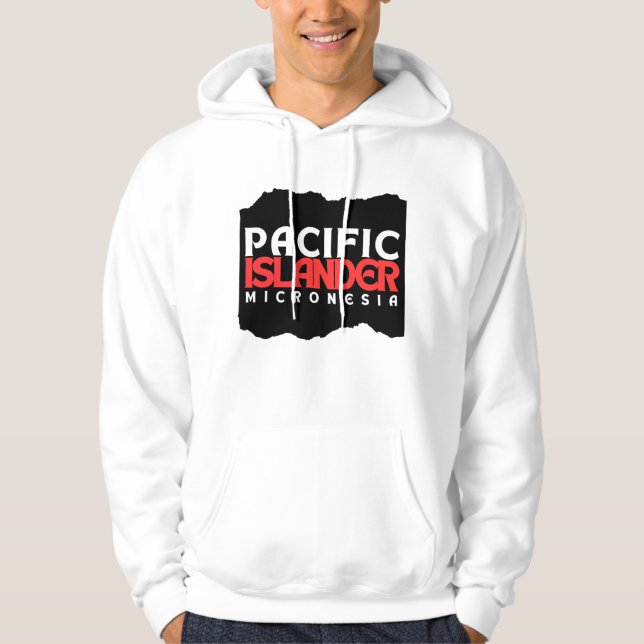 Pacific Islander Kosrae Proud Hoodie (Vorderseite)
