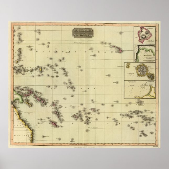 Pacific islands poster (Vorne)