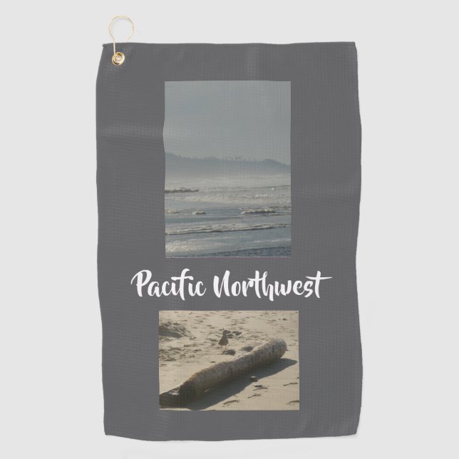 Pacific Northwest Golf Handtuch (Vorderseite)