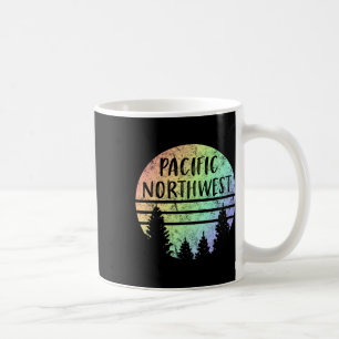 Pacific Northwest Regenbogen Wetterfestes Design W Kaffeetasse
