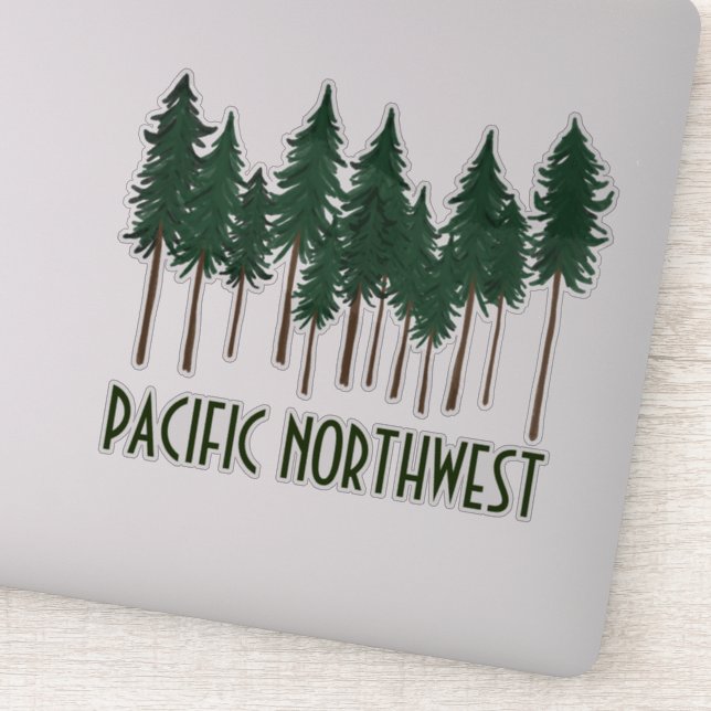 PACIFIC NORTHWEST Tallenwald Aufkleber (Detail)
