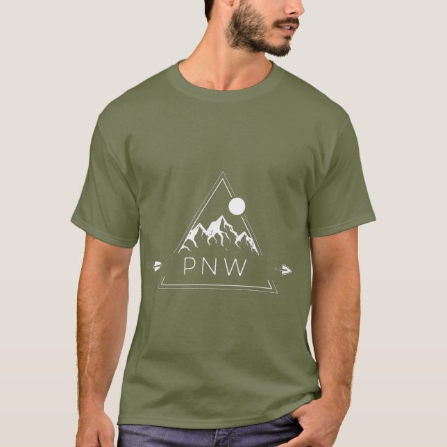 Pacific    NorthwestCool PNW for Men Women T-Shirt (Vorderseite)