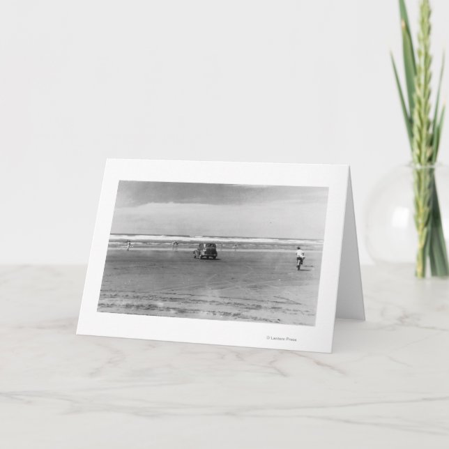Pacific Ocean Beach Scene Photograph Karte (Vorderseite)