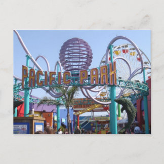 Pacific Park @ Santa Monica Pier Postkarte