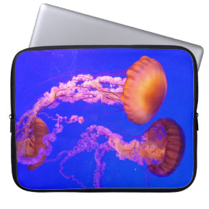 Pacific Sea Netty Jellyfish Laptop Case