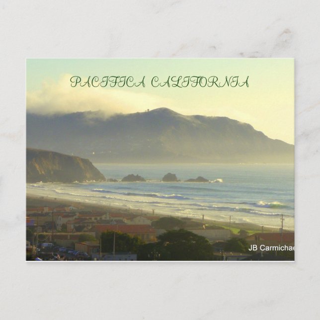 Pacifica aus der Luft Postkarte (Vorderseite)