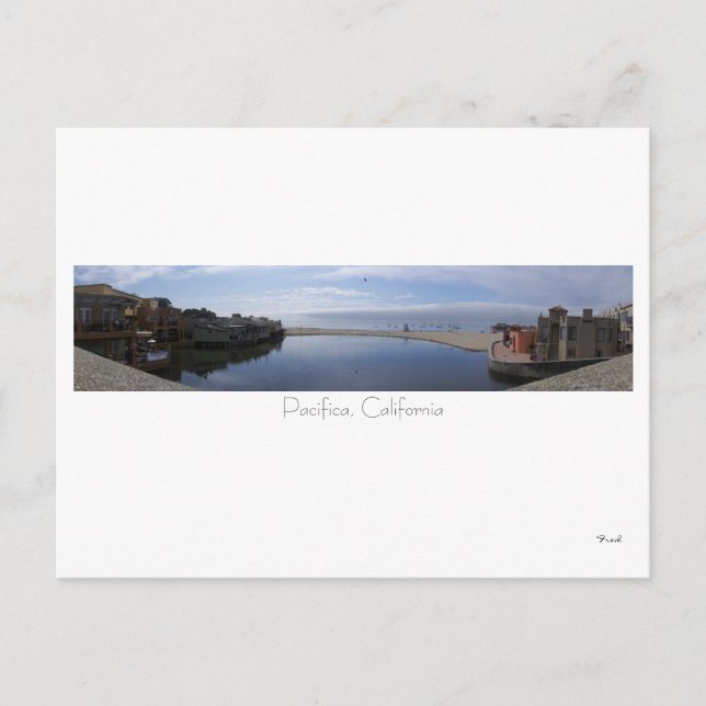 Pacifica, Kalifornien Postkarte (Vorderseite)