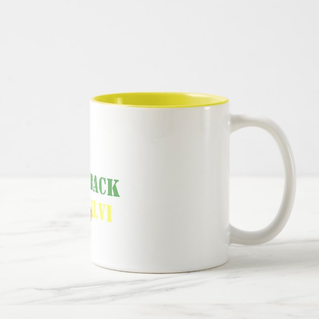 PACK2BACK XLV - XLVI ZWEIFARBIGE TASSE (Rechts)