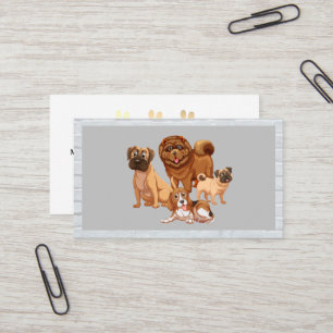 Pack chien Formateur Carte de visite Paws