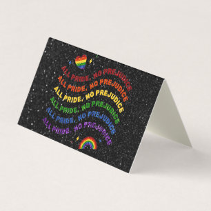 Pack de 25 Parties scintillant LGBT Toute fierté A