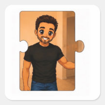 Pack de stickers puzzle pour famille assortie