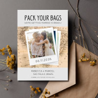 Pack Deine Bags Brasilien Foto-Hochzeit in Urlaubs