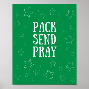 Pack Envoyer Pray Green Poster