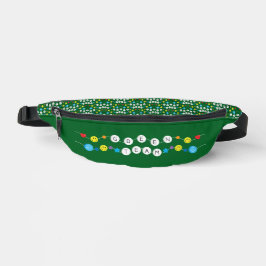 Pack Fanny de l'équipe verte de guerre couleur