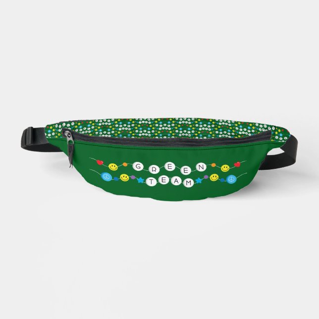Pack Fanny de l'équipe verte de guerre couleur (Recto)
