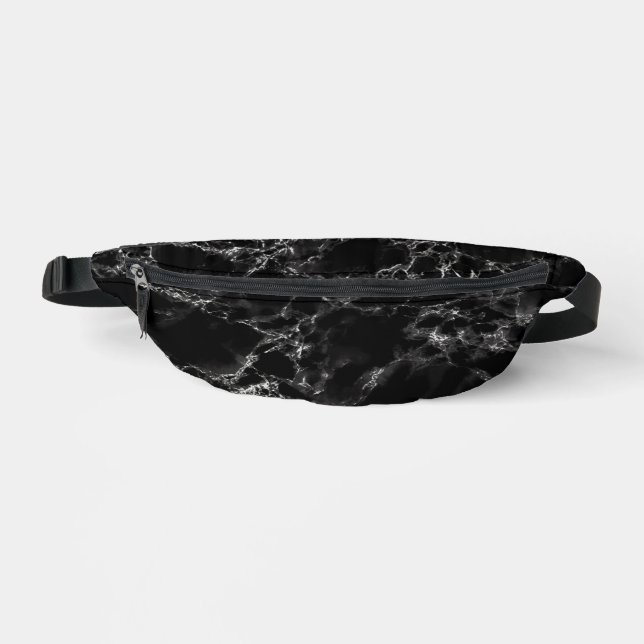 Pack Fanny Design en marbre noir (Recto)