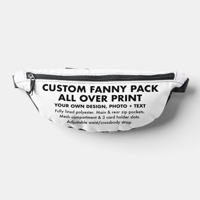 Pack Fanny personnalisé tout sur impression (Poser)