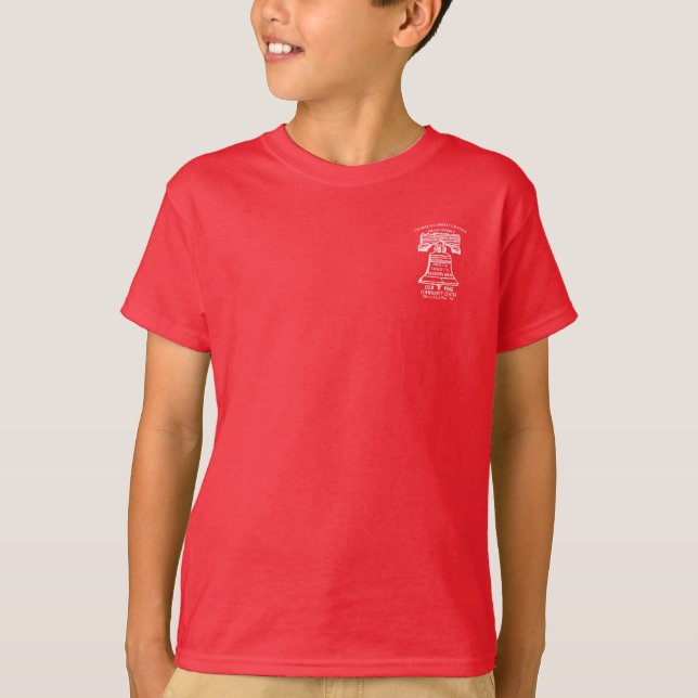 Pack Klasse B Hemd Kindergröße - Rot T-Shirt (Vorderseite)