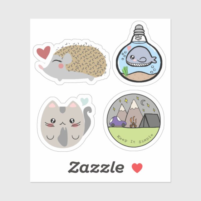 Pack O’ Stickers Aufkleber (Blatt)