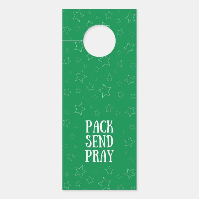 Pack senden Beten Door Hanger Türanhänger (Vorderseite)