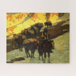 Pack Train Edgar Payne