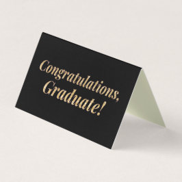 Pack von 25 Glückwünsche Glitzer Abschluss