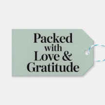 Packed with Gratitude
