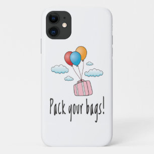 Packen Sie Ihr Gepäck und lass's go in den Urlaub Case-Mate iPhone Hülle