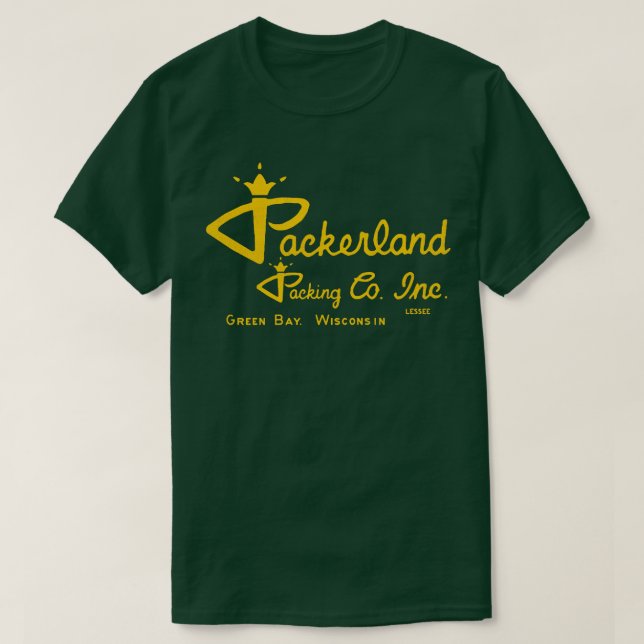 Packerland Packing CoGreen Bay T-Shirt (Design vorne)