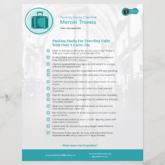 Packhacks für Reisen mit nur einem Carry-on