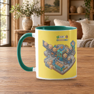 Packing Factory Hunter Green Combo Tasse