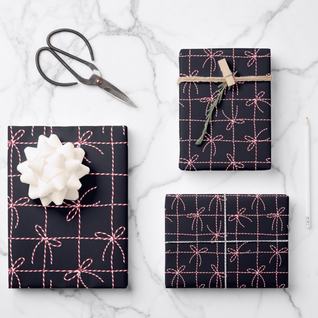 Packpapier für den Urlaub Geschenkpapier Set (Vorderseite)