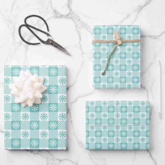 Packpapier für den Urlaub Geschenkpapier Set (Vorderseite)