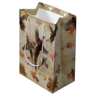 Packpapier für Fasan Mittlere Geschenktüte
