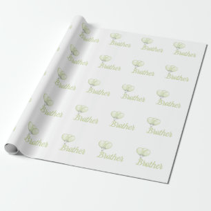Packpapier für personalisierte Brüder
