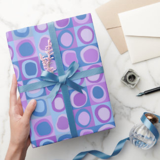 Packpapier in sich wiederholenden abstrakten Muste