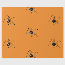 Packpapier mit Spinne