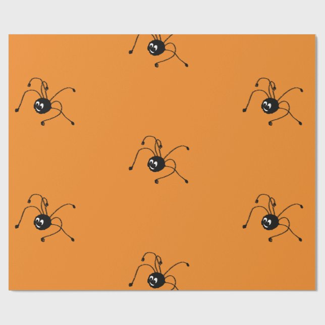 Packpapier mit Spinne (Flach)