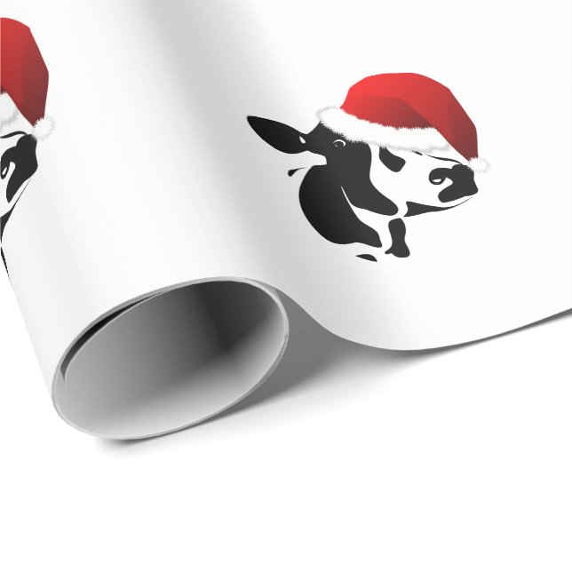 Packpapier-Sankt-Kuh für Weihnachten Geschenkpapier (Rolleneckpunkt)