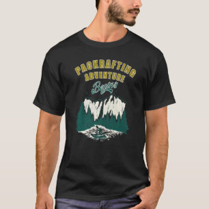 Packraft Boot Rafting Kayak Kayaking Paddle Packra T-Shirt