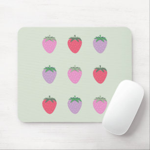 Packung Erdbeeren Mousepad