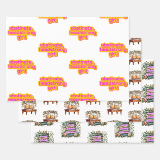 Packung mit Stolz und Vorurteilen Geschenkpapier Set