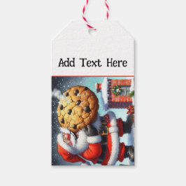 Packung mit zehn Personalisierten Weihnachtsmarken Geschenkanhänger
