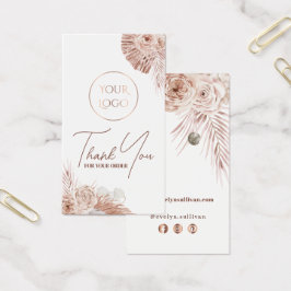 Packungsbeilage für Boho-Rose