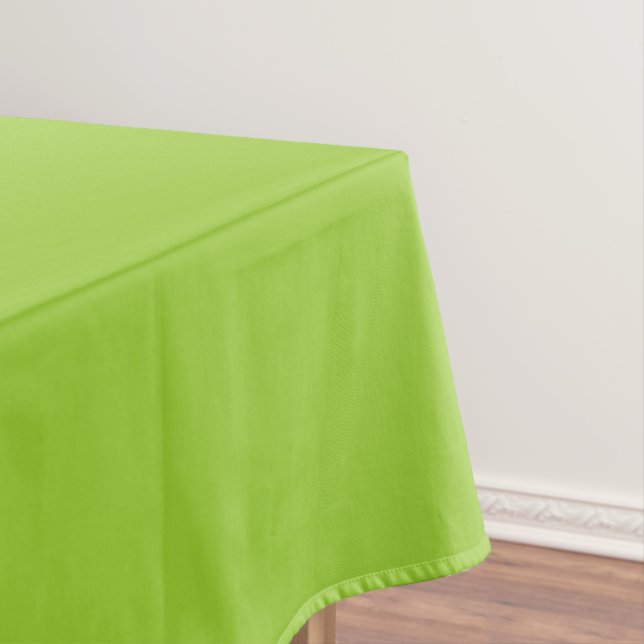 Packungsgröße Grün 60"x84" Tablettenfilm - fertige Tischdecke (Beispiel)