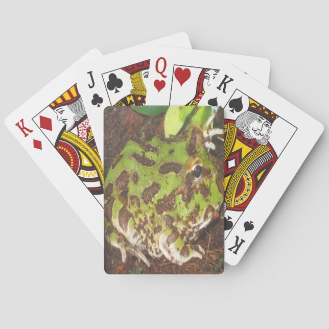 Pacman Frosch Spielkarten (Rückseite)