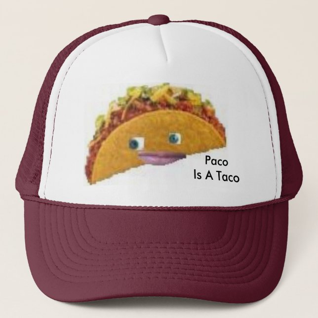 Paco le casquette de taco (Devant)
