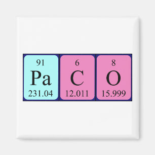 Paco Periodenmagnet Magnet