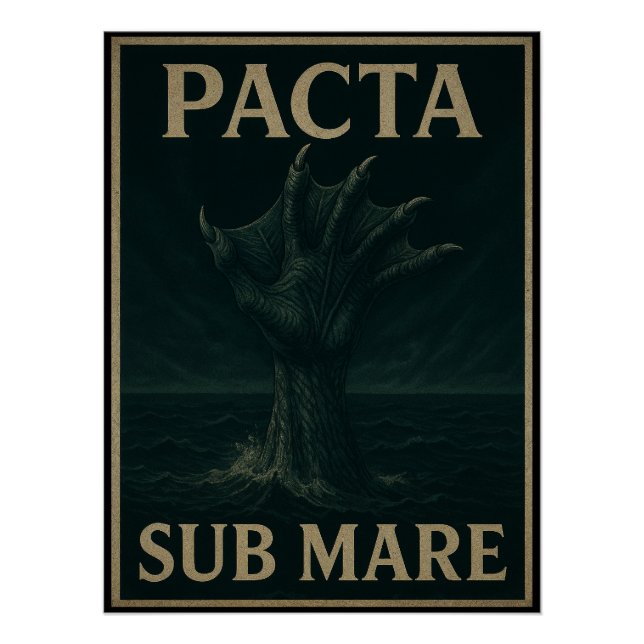 Pacta Sub Mare - Covenant of the Deep Poster (Vorderseite)